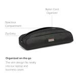 TUMI Alpha Electronic Cord Pouch - Black Aviation Organizer