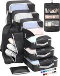 10-Piece Durable Packing Cubes for Aviation Travel