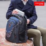 SwissGear Wenger Ibex Backpack, black, for laptops