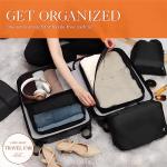 Aviation Packing Cubes Set - Space-Saving Organizer Bags