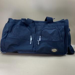 Black Rockland Rolling Duffel Bag - 22 inches