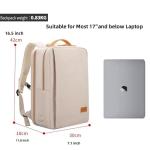 NOBLEMAN 15.6-Inch USB Travel Laptop Backpack