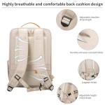 NOBLEMAN 15.6-Inch USB Travel Laptop Backpack