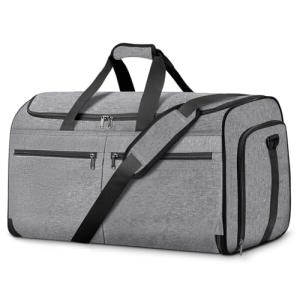 Aviation Travel Bag with Convertible Suit Compartment