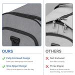 Aviation Travel Bag with Convertible Suit Compartment