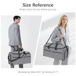 Aviation Travel Bag with Convertible Suit Compartment
