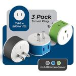 OREI Japan, Philippines Power Plug Adapter - Travel Essential