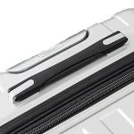 DELSEY Paris Titanium Hardside Checked Luggage, Silver 25