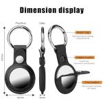 Airtag Keychain Holder for Luggage, Keys, Pets