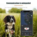 Airtag Keychain Holder for Luggage, Keys, Pets