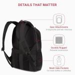 SwissGear Cecil 5505 Black Hex Aviation Backpack