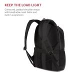 SwissGear Cecil 5505 Black Hex Aviation Backpack