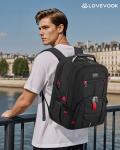 LOVEVOOK Waterproof Anti Theft Laptop Backpack