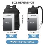 Coowoz Waterproof Travel Backpack for Men and Women