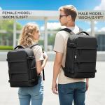 Coowoz Waterproof Travel Backpack for Men and Women