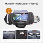 Aviation Canvas Duffle Bag with Shoe Compartment