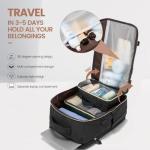 LOVEVOOK 40L Travel Backpack with Packing Cubes