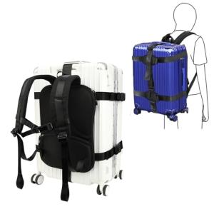 Heavy-Duty Backpack Conversion Straps for Luggage