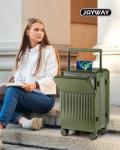 Joyway Green Carry-On Luggage