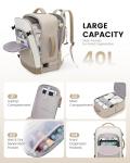 LOVEVOOK 40L TSA Approved Women's Travel Backpack