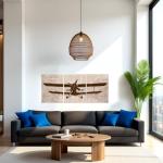 Vintage Airplane Canvas Wall Art - 12"x16"x3pcs