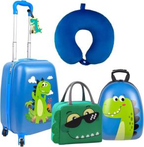 Dinosaur Kids Luggage Set - 5 Pieces