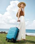 Coolife Hardside Carry-On Luggage with TSA Lock