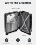 Coolife Lightweight Hardshell Luggage with TSA Lock