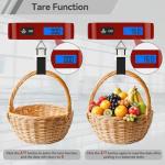 Dr.meter Backlight LCD Aviation Luggage Scale