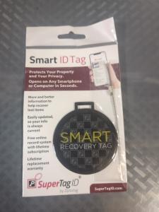 Dynotag® Smart Steel Luggage ID Tag
