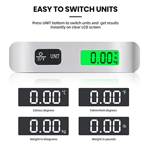 BAGAIL Portable Luggage Scale with LCD Display
