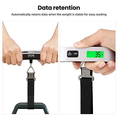 BAGAIL Portable Luggage Scale with LCD Display