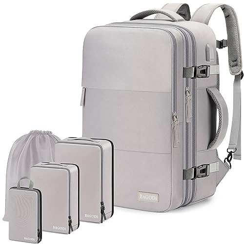 Aviation Backpack - BAGODI 40L Carry On (Grey)