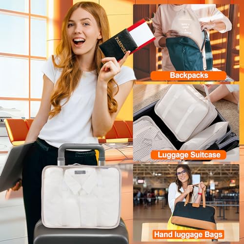Aviation Travel Packing Set with Compression Bags