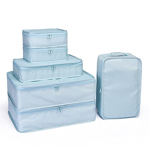 JJ POWER Travel Packing Cubes with Shoe Bag