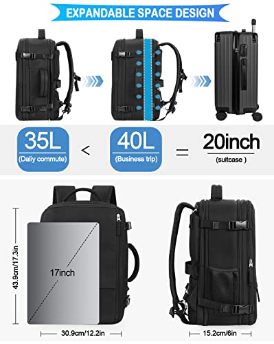 Aviation Approved Waterproof Travel Backpack for All