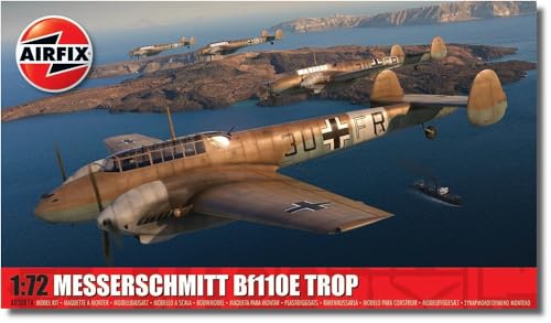 Airfix Messerschmitt Bf110E/E-2 Tropical 1:72 Aviation Kit