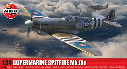 1:24 Scale WWII Supermarine Spitfire MK IXc Model