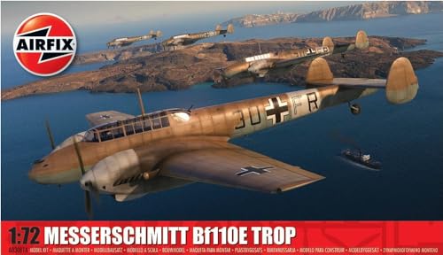Airfix Messerschmitt Bf110E/E-2 Tropical 1:72 Aviation Kit