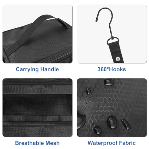 Aviation Travel Organizer: Portable Hanging Packing Cubes