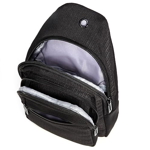 Aviation Sling Bag Travel Crossbody Backpack