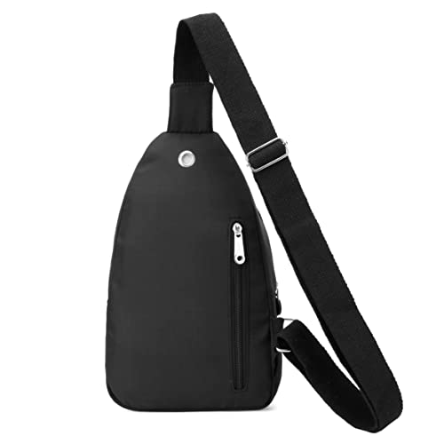 Aviation Crossbody Bag for Women - Black