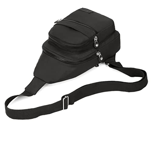 Aviation Crossbody Bag for Women - Black