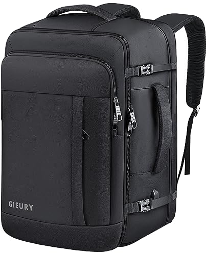 Gieury 50L TSA-Approved Travel Backpack, Expandable Business Bag