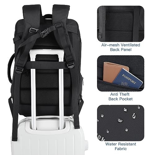 Gieury 50L TSA-Approved Travel Backpack, Expandable Business Bag