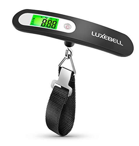 Aviation Digital Luggage Scale 110lbs - Black