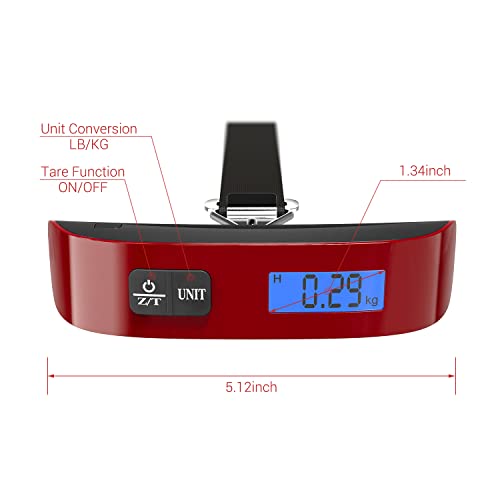 Dr.meter Backlight LCD Aviation Luggage Scale