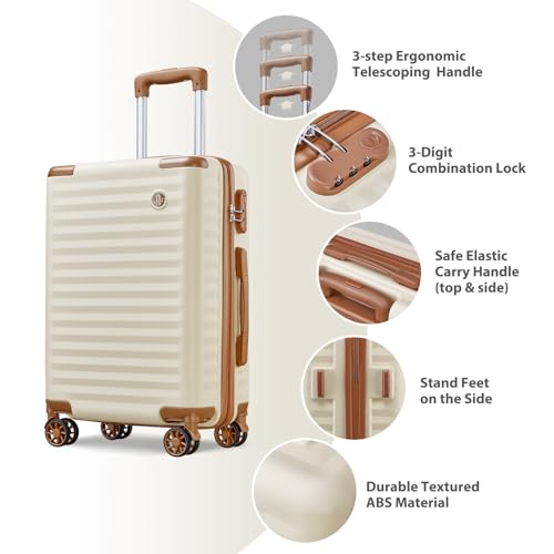 Joyway 20-Inch Hard Shell Spinner Luggage Set