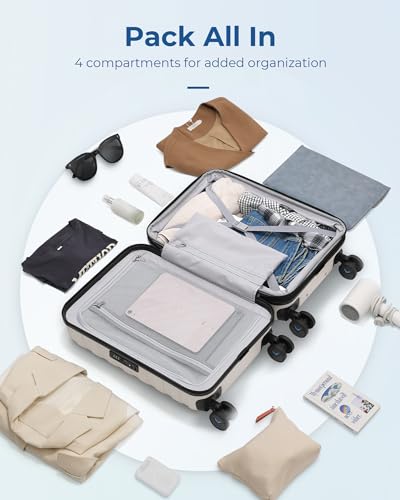 Airline Approved Carry On Luggage with TSA Lock