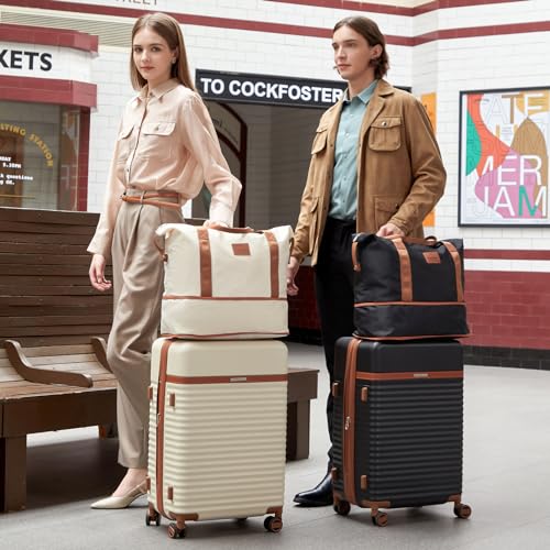 20" Expandable Spinner Wheel Luggage Sets - 3 Piece